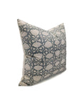 Hand Block Print thick cotton designer pillow cover- ULTA KAMAL - Fabdivine