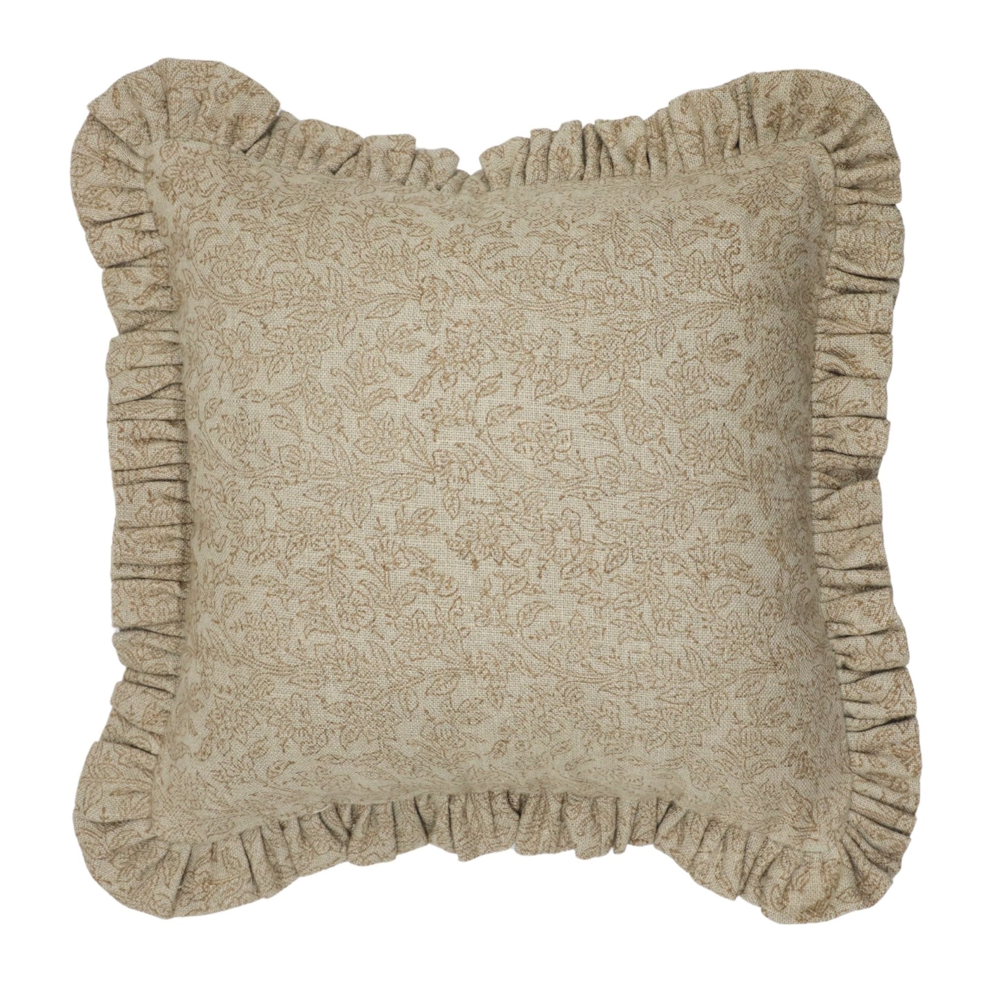 VISHV JAAL - Ruffle Pillow Cover - FABDIVINE LLCVISHV JAAL - Ruffle Pillow CoverTL Frill Pillow CoverFABDIVINE LLC