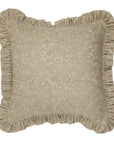 VISHV JAAL - Ruffle Pillow Cover - Fabdivine